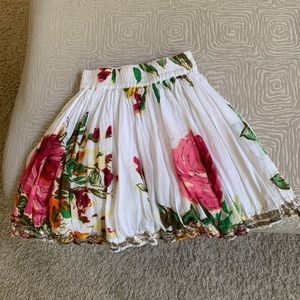 Flower girls’ skirt!